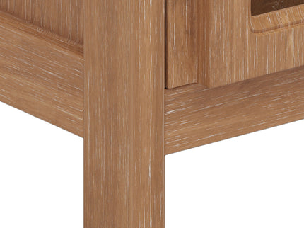 Vintage Farmhouse Bathroom Vanity With Ceramic Sink