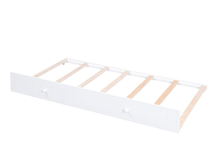 Daybed With Storage Arms, Trundle And Charging Station