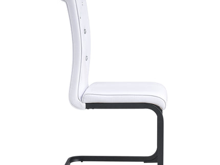 Alligator Skin Upholstered Dining Chairs