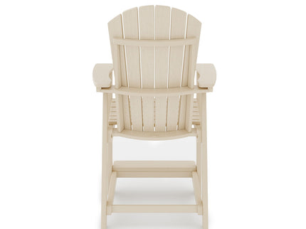 Adirondack Style Counter Chair Stylish HDPE Poly Lumber For Dining, Patio, And Garden Comfort