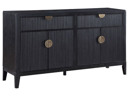 Mason - 2 Drawer Sideboard Storage Furniture - Black