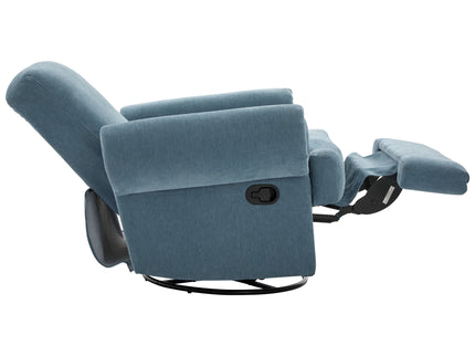 Manual Swivel Recliner Rocker Chair With Adjustable Backrest