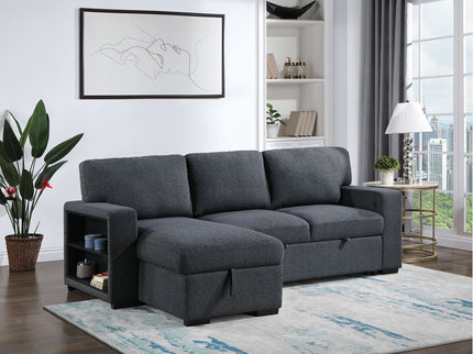 Terrence - Pull Out Sofa Bed - Dark Gray