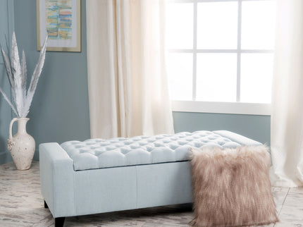 Guernsey - Ottoman Storage With Tufted Top
