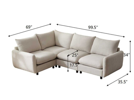 Modular Free Combination Sectional Sofa Couch