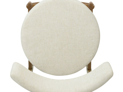 Mid Century Modern Counter Stools, Fabric Upholstered Chairs
