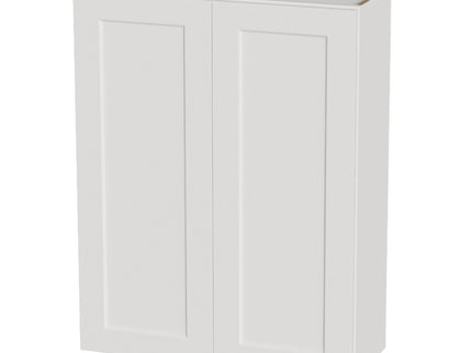 Shaker Wall Cabinet With Soft Close Hinges, Adjustable Shelves, Double Door