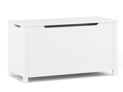Toy Box Storage With Safety Hinged Lid