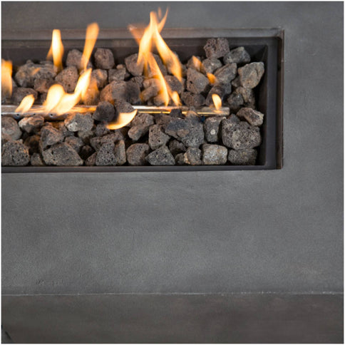 Lightweight Design Propane / Natural Gas Fire Pit Table