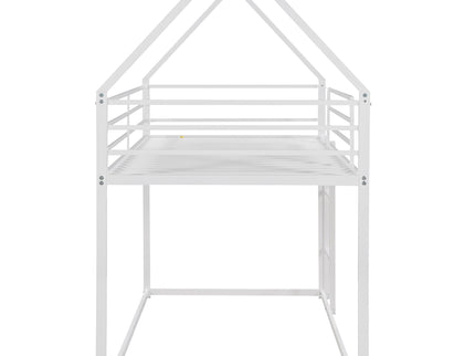 House Bunk Bed With Built In Ladder