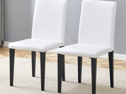 Versatile Dining Chairs With Comfortable Design And Metal Legs