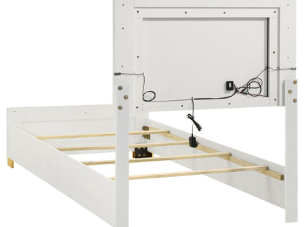 Jeremiah - LED Panel Bed With Touch Controlled Lighting