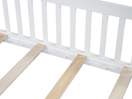 House Platform Bed With Guardrail