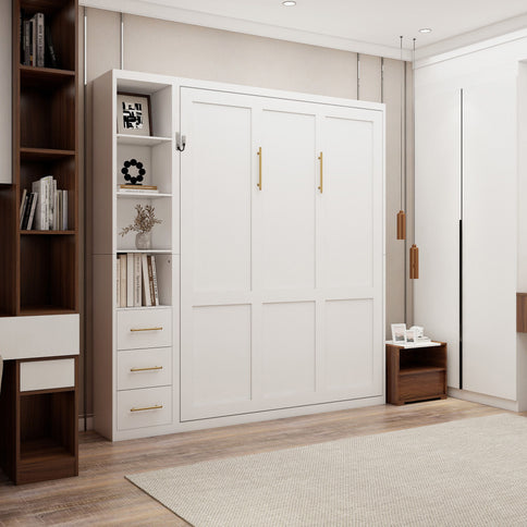 Multifunctional Vertical Murphy Wall Bed
