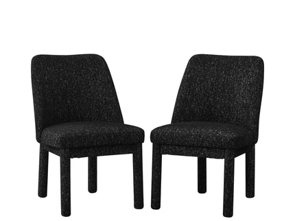 Wide Minimalist Dining Chair