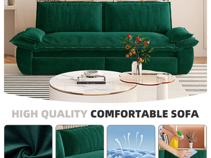 Queen Pull Out 3 In 1 Convertible Sleeper Sofa, Multi-Functional