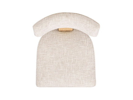Louise - Split Back Upholstered Dining Side Chair (Set of 2) - Travertine Beige