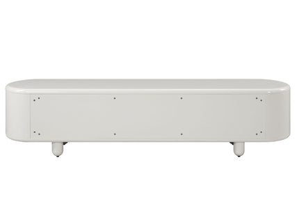 Keely - TV Stand - Gloss White