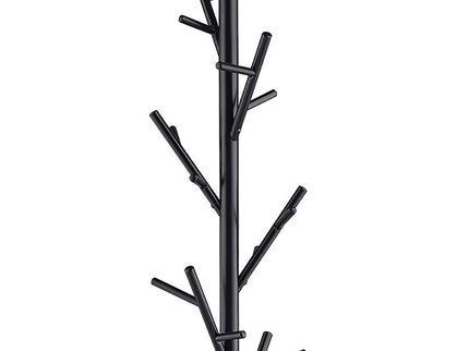 Tree Branch Coat Rack With 18 Hooks - Black