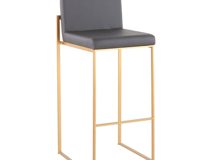Fuji - Contemporary Design High Back Barstool