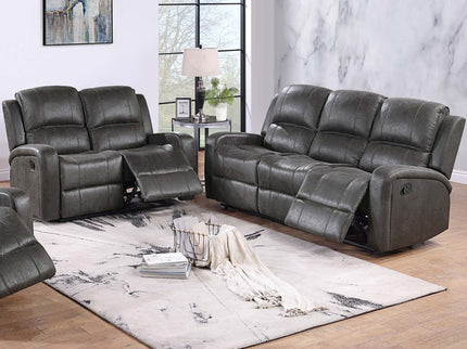 Modern Living Room Set With Square Armrest, Cushion Backrest