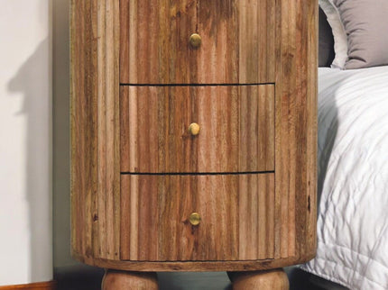 Soba - Ball Drawer Bedside Table