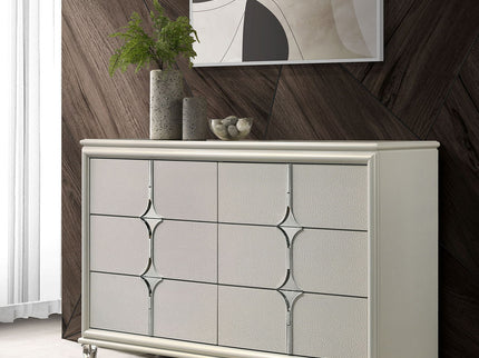 Gwendolyn - 6 Drawer Dresser Cabinet - White