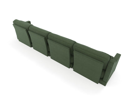 Elegant Sofa With Ergonomic Design And Lumbar Pillows