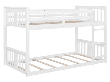 Solid Construction Bunk Bed & Ladder