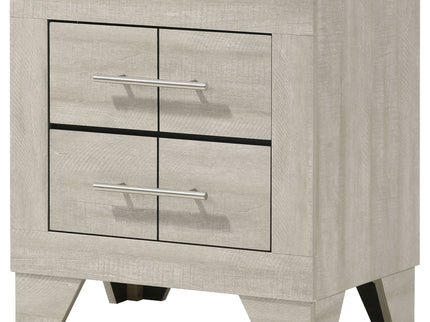 Strout - 2 Drawer Nightstand - Cream