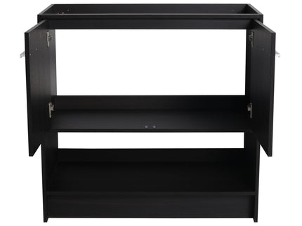 Modern Freestanding Bathroom Vanity With 2 Doors