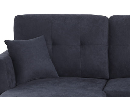 Sectional Sofa Bed - Dark Blue