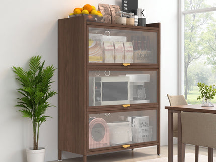 Flip Doors Cabinet, With Ample Storage Space
