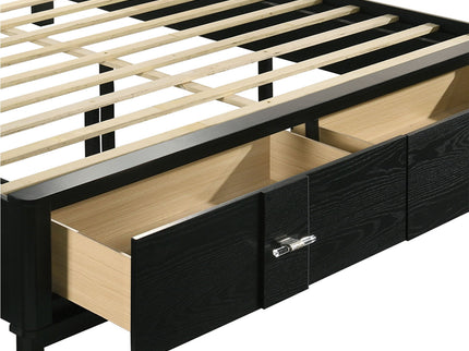 Opel - Storage Bed With LED Headboard