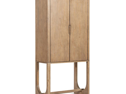 Nolan - Bar Cabinet With Wine Storage - Brown