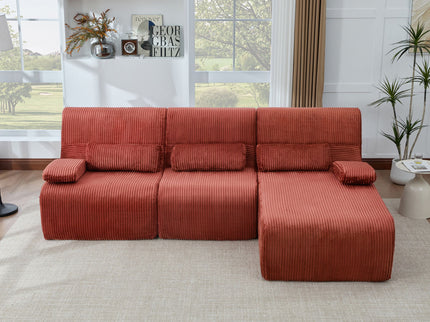 Oversized Sectional Sofa, Living Room Seating With Modular Design