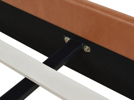 Aspen - Vertical Tufted Modern Headboard Platform Bed Set