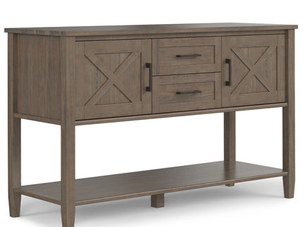 Ela - Console Table - Smoky Brown