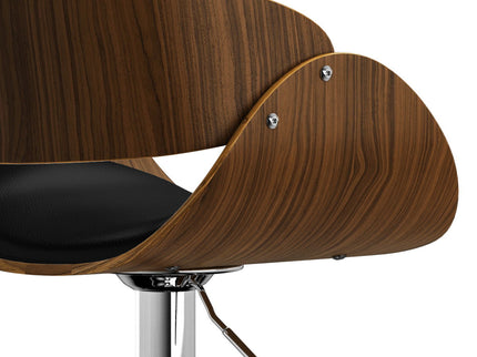 Amery - Mid Century Modern Adjustable Swivel Bar Stool