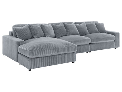 Cassidy - Upholstered Sectional Sofa With Reversible Cushions