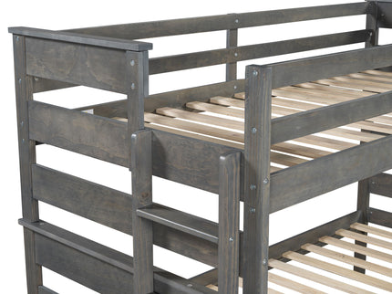 Detachable Design Bunk Bed With Ladder
