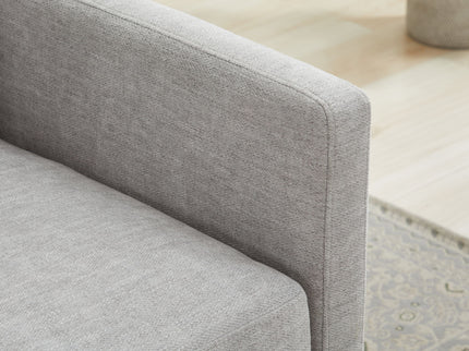 Modern Square Upholstered Swivel Accent Chair With Metal Base