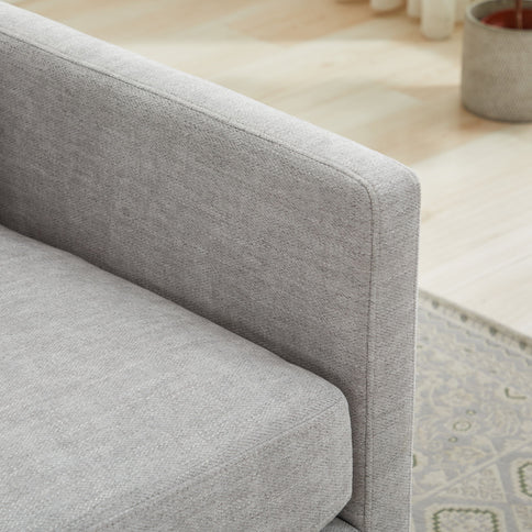 Modern Square Upholstered Swivel Accent Chair With Metal Base