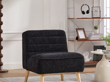 Upholstered Armless Accent Chair