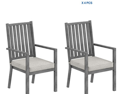 Patio Dining Chairs With Thick Cushions