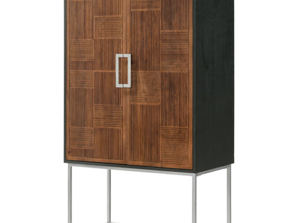 Washoe - 2 Door Bar Cabinet - Walnut