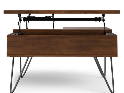 Hunter - Square Lift Top Coffee Table - Walnut