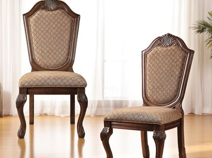 Chateau De Ville - Side Chair (Set of 2) - Brown / Cherry