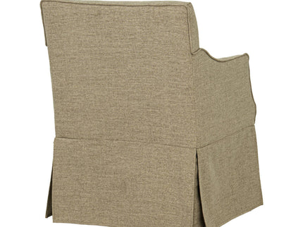 London - Upholstered Skirted Dining Arm Chair