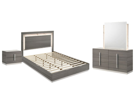 Altima - Bedroom Set With LED Headboard